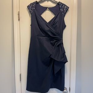 Maggy London, Size 12, Navy Blue Formal Women's Dress